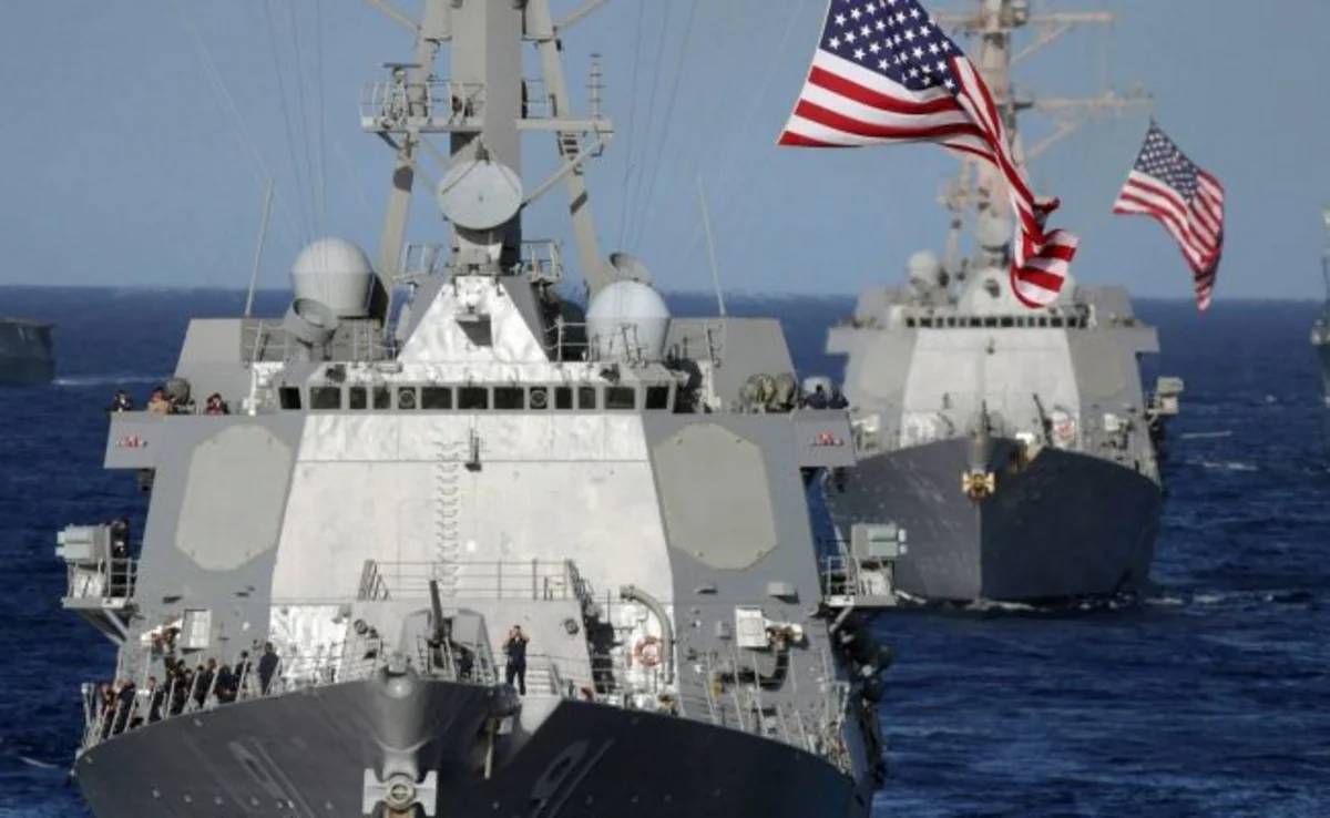 Стартовали совместные учения ВМС Южной Кореи и США