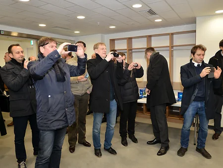 UEFA seminarına qatılan 14 ölkənin nümayəndələri Bakı Olimpiya Stadionunda olub