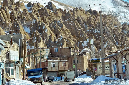 People living in rocky place