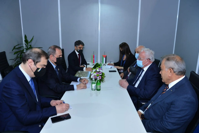 Azerbaijani, Palestinian FMs in Belgrade mull potential for relations
