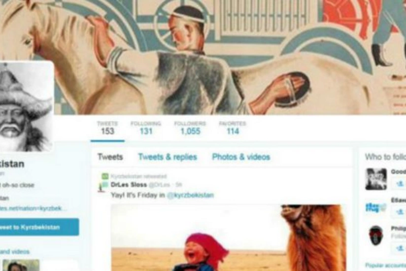 Qırzbəkistan – jurnalist səhvi internet trendinə çevrilib