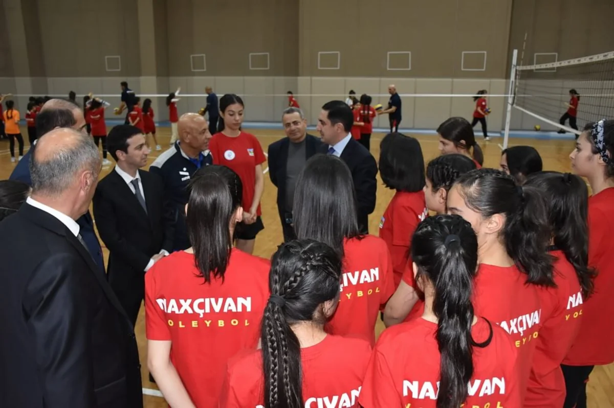 Federasiya rəsmiləri istedadlı voleybolçuları müəyyənləşdirmək üçün Naxçıvana gedib
