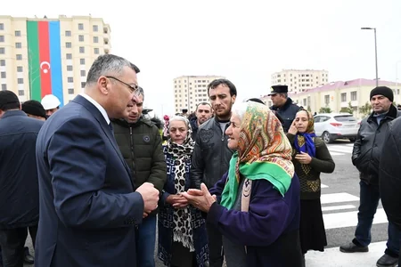 Şirvanda məcburi köçkünlər üçün yeni yaşayış kompleksi istifadəyə verilib