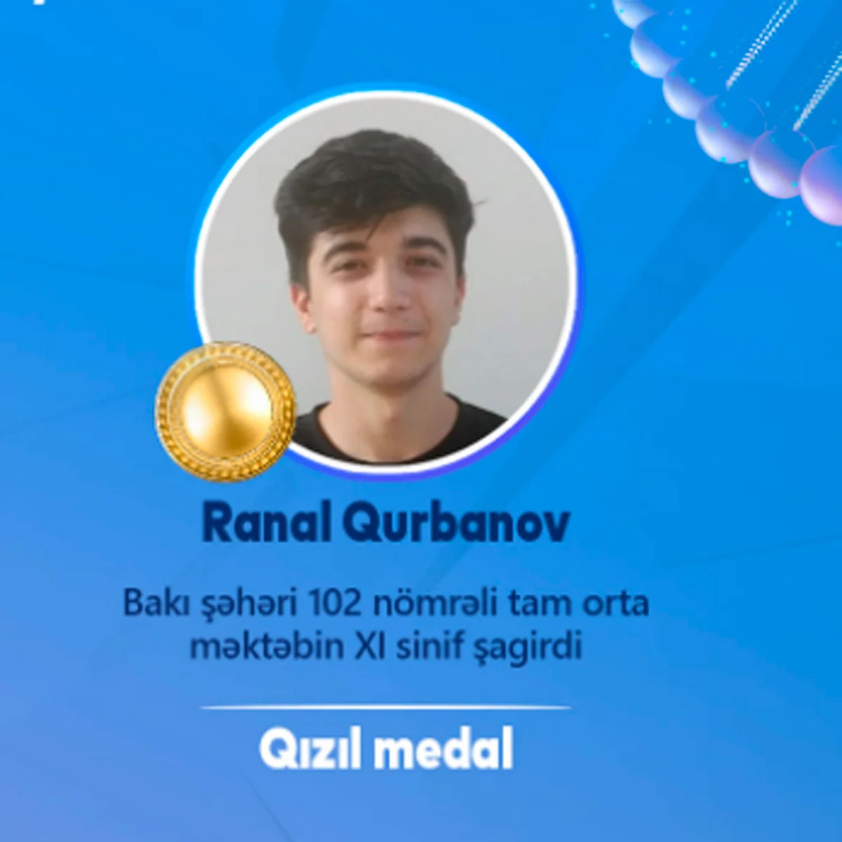 Azərbaycanlı gənc 5 nüfuzlu universitetə qəbul olub