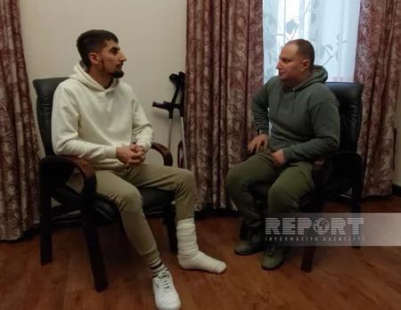 Ukraynanın azərbaycanlı polis döyüşçüsü - FOTOREPORTAJ