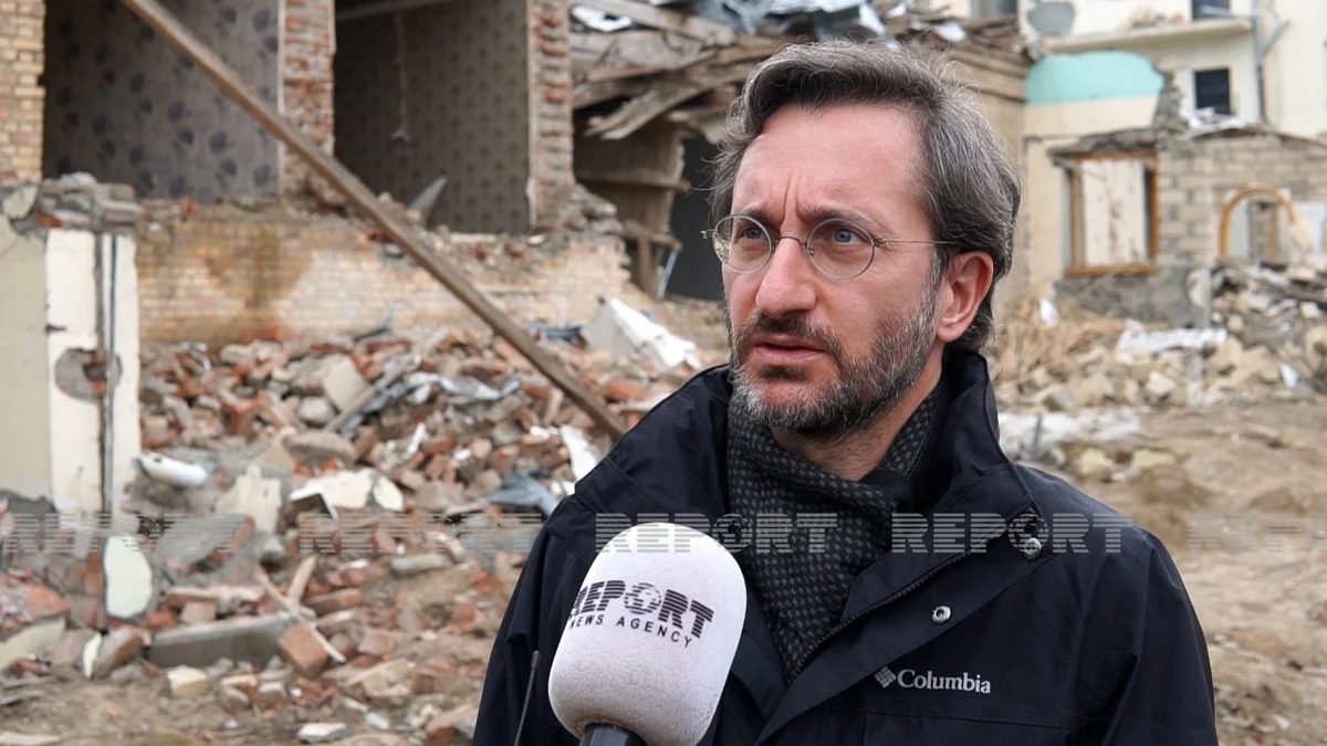 Fahrettin Altun: “Ermənistan cəbhədəki məğlubiyyətinin qisasını Gəncədən almağa çalışıb”