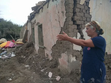 Ermənilərin Beyləqana atdığı mərmidən həlak olan iki bacının yaşadığı evdən