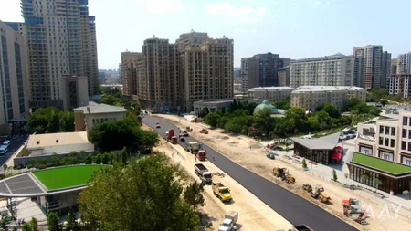 Cavanşir körpüsünün yerində asfaltlanma işlərinə başlanılıb