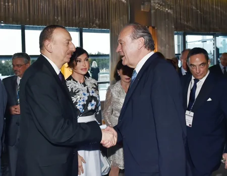 ​İlham Əliyevin adından III Qlobal Bakı Forumunun iştirakçılarına ziyafət verilib - FOTO