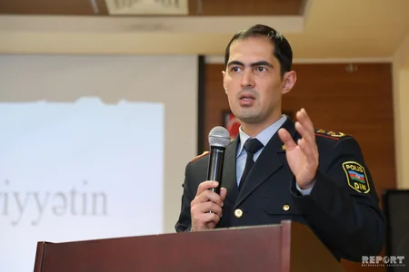 Bakı polisi məktəbliləri maarifləndirdi