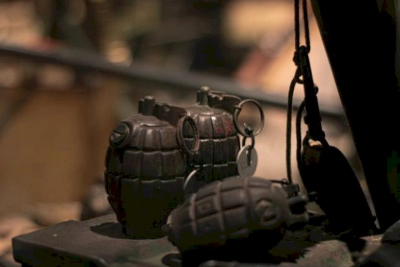 Xankəndidə avtomat, qumbara və qumbaraatanlar tapılıb