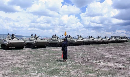 Военный контингент, участвовавший в совместном турецко-азербайджанском учении, вернулся в Нахчыван