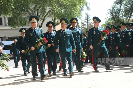 State and government officials commemorate Great Leader Heydar Aliyev - PHOTOS