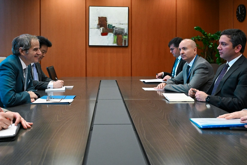 Yalçın Rəfiyev Rafael Qrossi ilə görüşüb