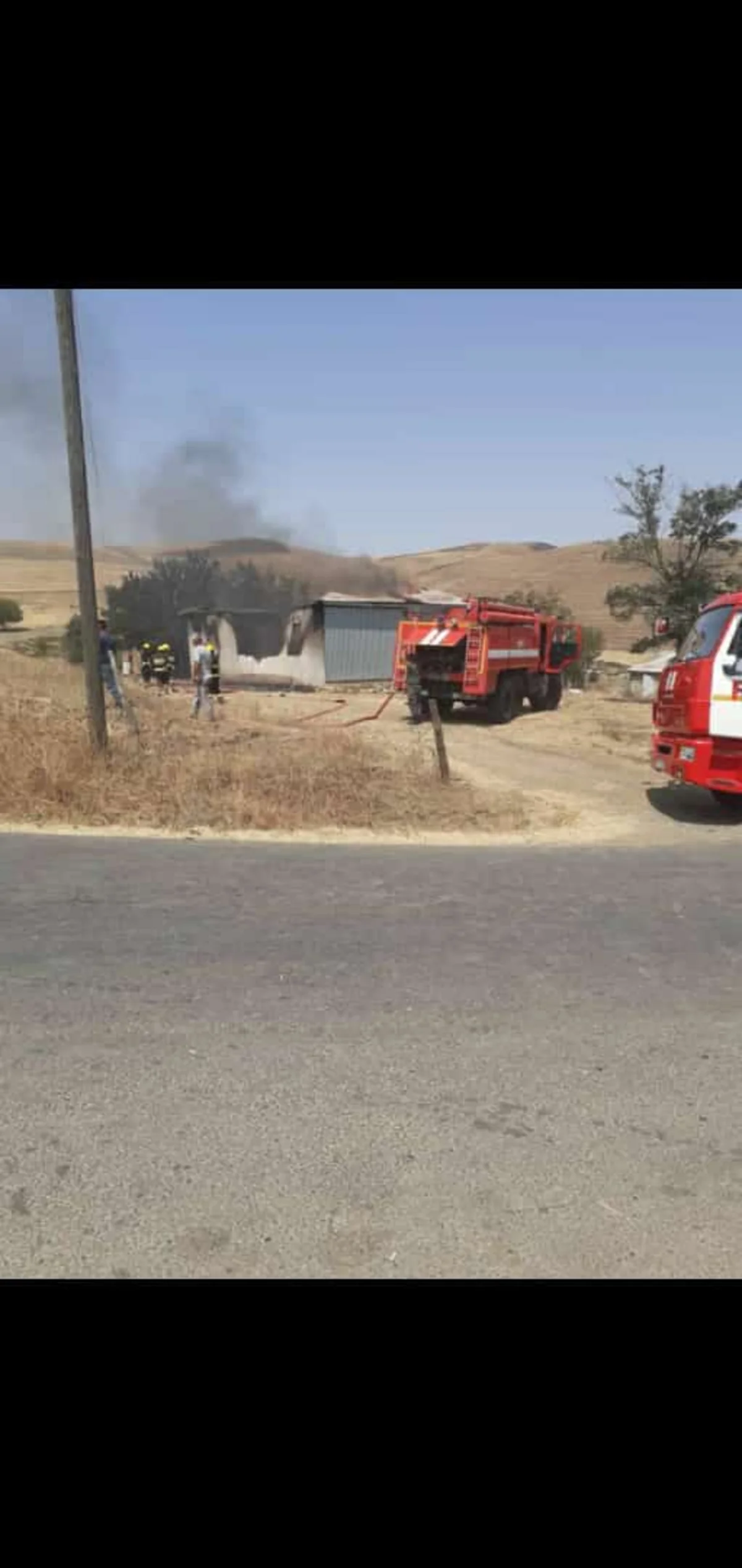 Cəlilabadda 4 otaqlı ev yanıb