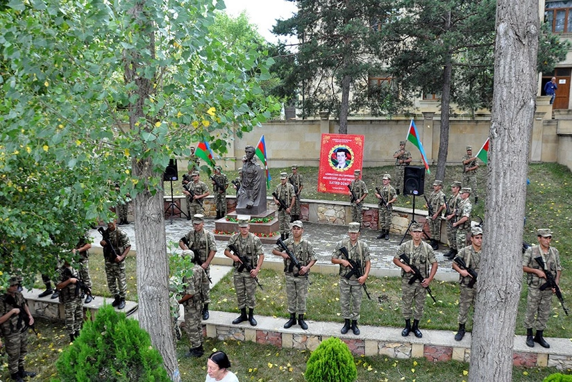Milli Qəhrəman Məzahir Rüstəmovun xatirəsinə həsr olunmuş tədbirlər keçirilib