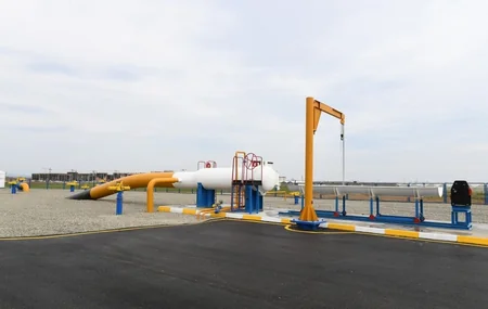 Ильхам Алиев принял участие в открытии магистрального газопровода - ОБНОВЛЕНО