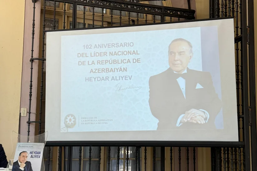 В Гаване состоялось мероприятие, посвященное 102-й годовщине со дня рождения Гейдара Алиева