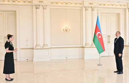 Azərbaycan Prezidenti Yeni Zelandiyanın yeni səfirinin etimadnaməsini qəbul edib - YENİLƏNİB