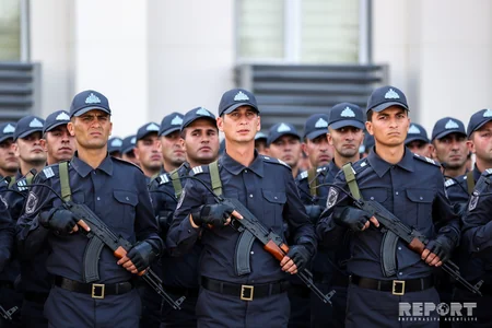 100-year old Azerbaijani police - PHOTOREPORT