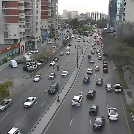 Bakının 10 yolunda tıxac var - SİYAHI