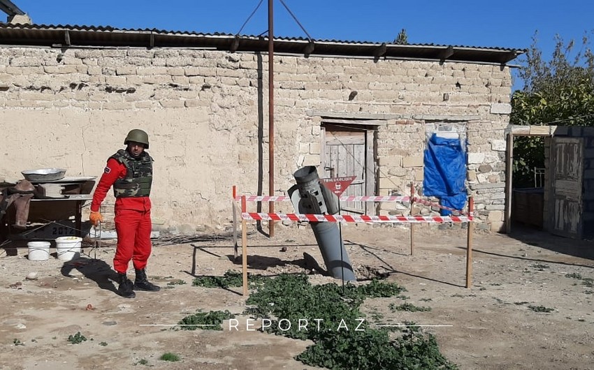Enemy launches two Smerch missiles at Tapgaragoyunlu