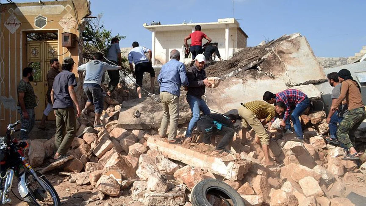 ​KİV: Rusiyanın aviazərbələri nəticəsində Suriyada 42 dinc sakin həlak olub