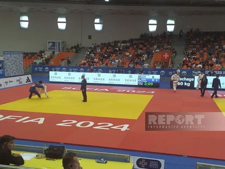 Avropa çempionatı: Azərbaycan cüdoçuları yarımfinalda bir-birinə rəqib olublar