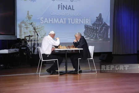 Pensiya və müavinət alanlar arasında Ümumrespublika Şahmat Turnirinin final mərhələsi keçirilib