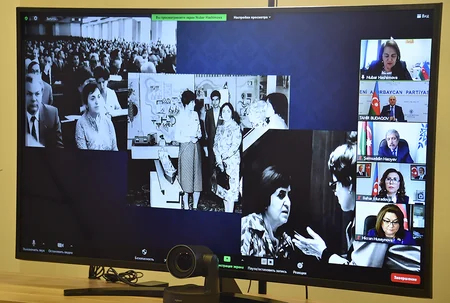 YAP-da akademik Zərifə Əliyevanın doğum gününə həsr edilmiş videokonfrans keçirilib