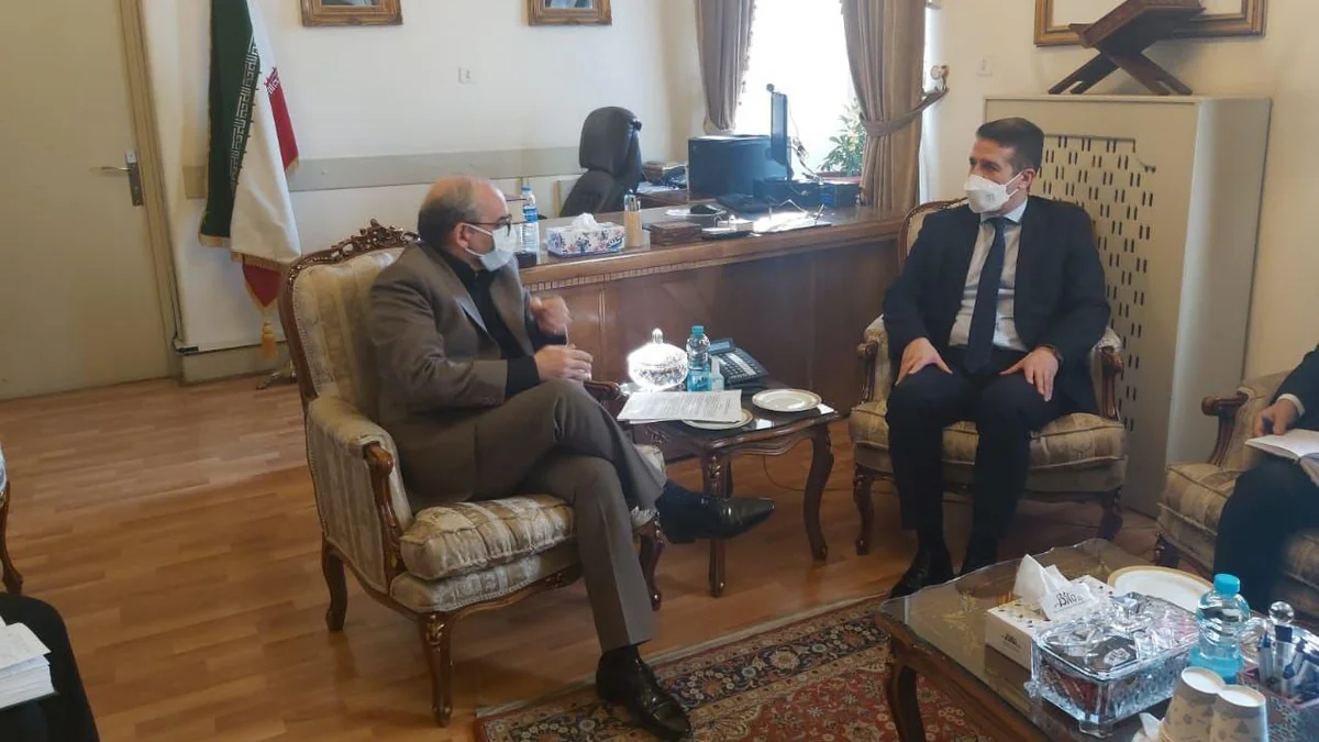 Azərbaycan səfiri İran XİN-in rəsmisi ilə görüşüb