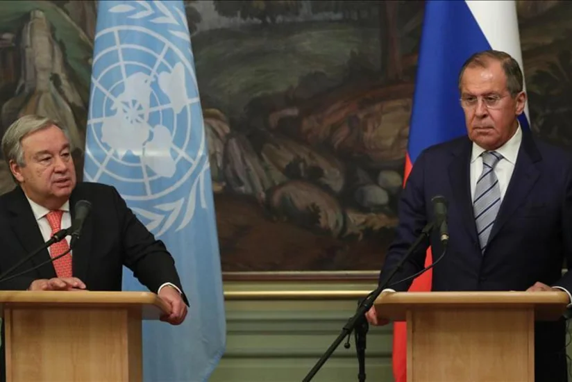 Lavrov Quterreşlə Ukrayna, Suriya və Əfqanıstanı müzakirə edib