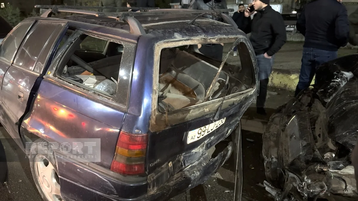 Sumqayıtda zəncirvari qəza olub