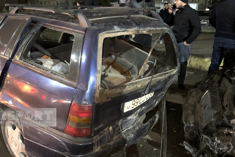 Sumqayıtda zəncirvari qəza olub