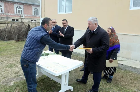 Lənkəranda Qarabağ müharibəsi əlillərinə fərdi yaşayış evləri verilib