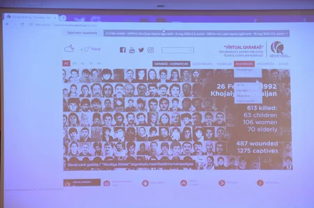 “Virtualkarabakh.az” portalının yeni versiyası təqdim olunub
