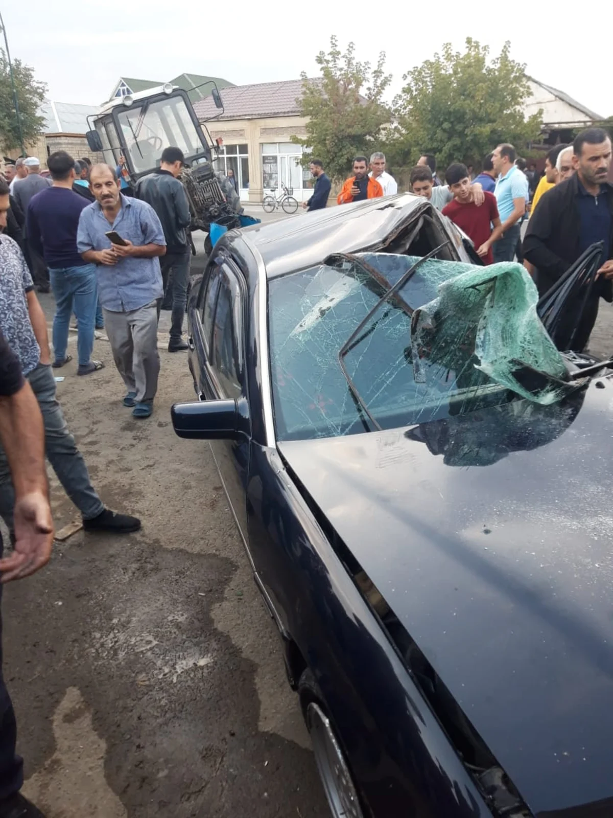 В Билясуваре произошло ДТП