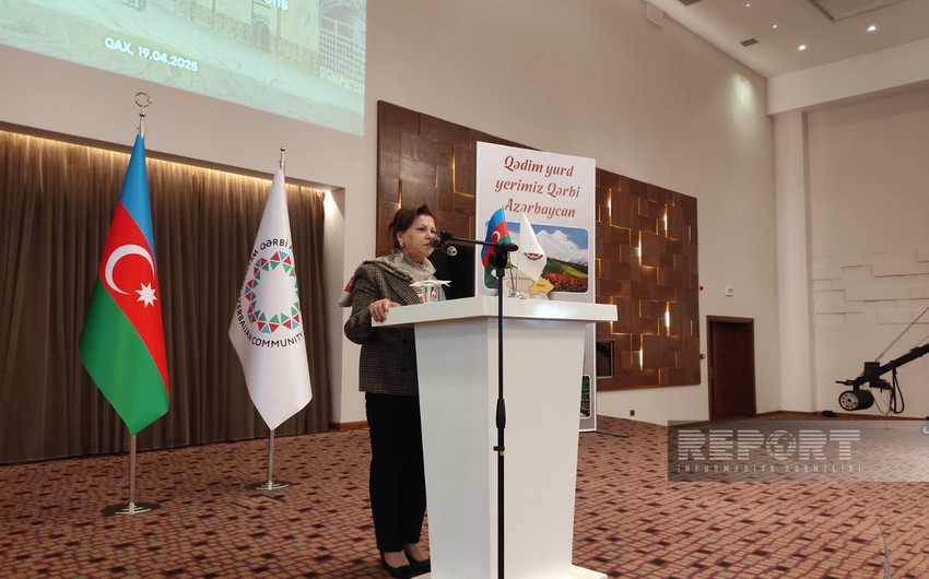 Qaxda Qərbi Azərbaycana qayıdış mövzusunda konfrans keçirilib