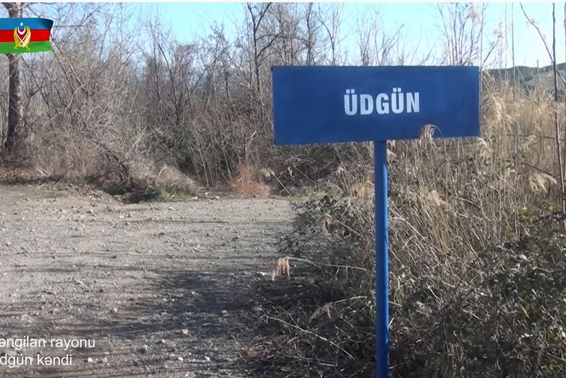 Zəngilanın Üdgün kəndindən görüntülər