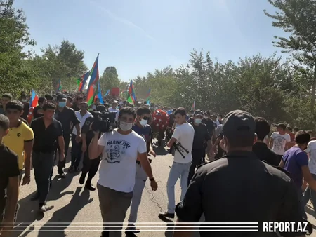 Azərbaycan Ordusunun şəhid əsgəri dəfn edilib