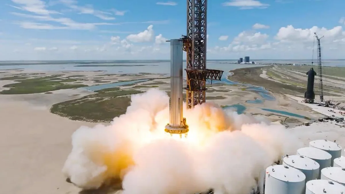 SpaceX успешно провела испытания ускорителей корабля Starship