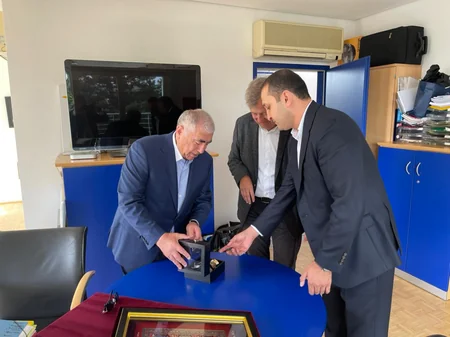 Saleh Məmmədov Avstriyada EHF rəhbərliyi ilə görüşüb