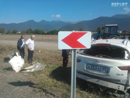 Владелец дома торжеств в Гахе совершил ДТП