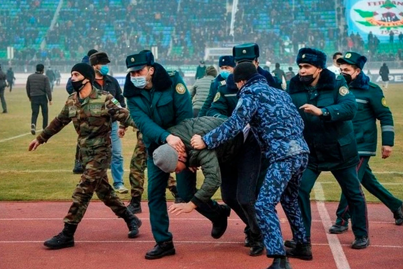 Referini vuran futbolçu 10 il müddətinə diskvalifikasiya olundu