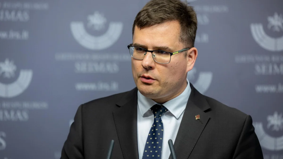 Лидером крупнейшей оппозиционной партии Литвы стал экс-министр обороны Касчюнас