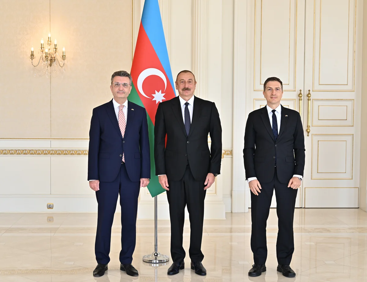 Azərbaycan Prezidenti Almaniyanın yeni səfirinin etimadnaməsini qəbul edib - YENİLƏNİB