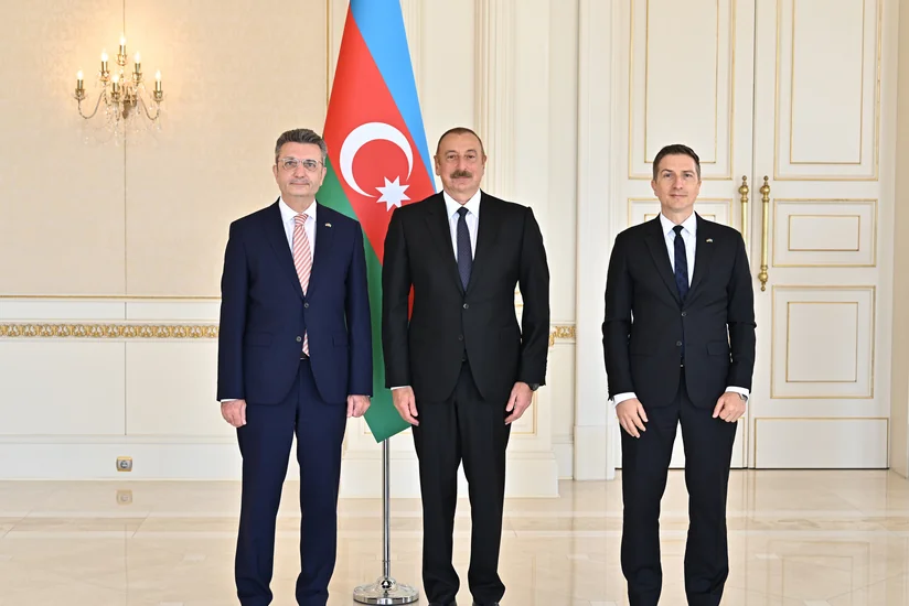 Azərbaycan Prezidenti Almaniyanın yeni səfirinin etimadnaməsini qəbul edib - YENİLƏNİB