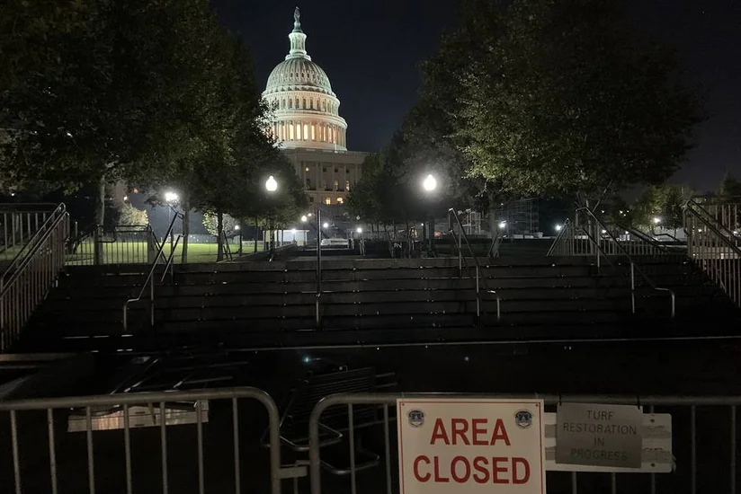 В Вашингтоне начали возводить трибуны для инаугурации президента США