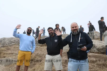 Int'l travellers visiting Shusha get acquainted with Azerbaijan's construction work there