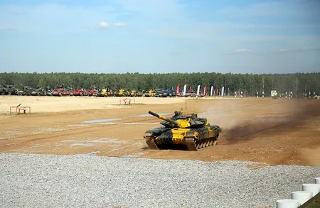 Azərbaycan hərbçiləri “Tank biatlonu” müsabiqəsində ilk yarışa başlayıb